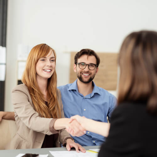 Lady shaking hand | Valley Carpet